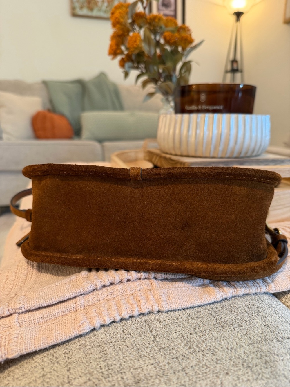Coach Waverly bag - warm brown suede - loved for one month! - Picture 5 of 12